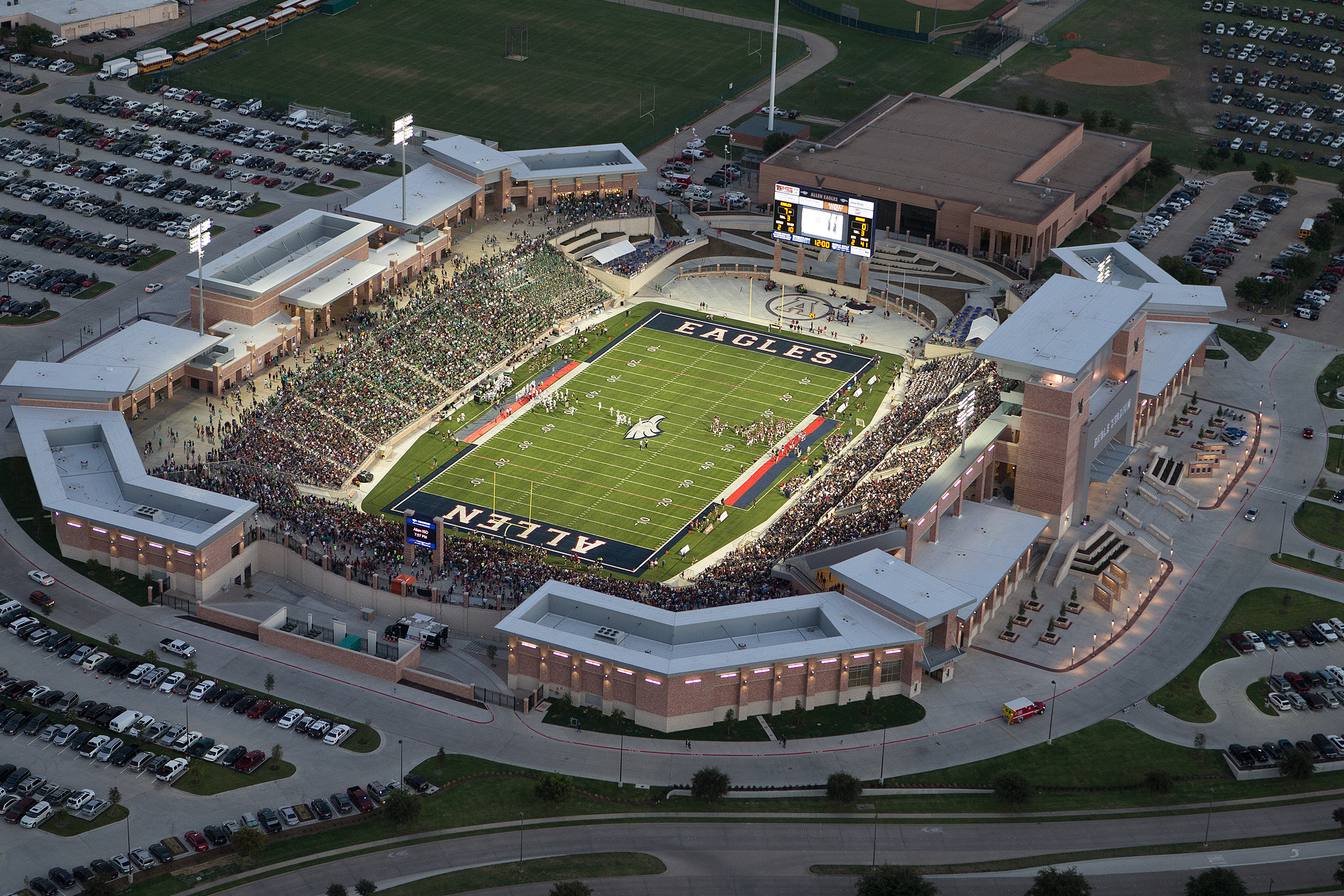 60M High School Football Stadium In Allen Texas Has Been Closed 60M High School Football Stadium In Allen Texas Has Been Closed