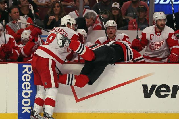 NHL Playoffs 2013: Detroit Red Wings' Players to Watch in Game 3 vs. Blackhawks