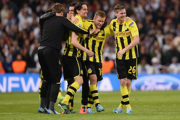 Plotting Borussia Dortmund's Path to the Champions League Final