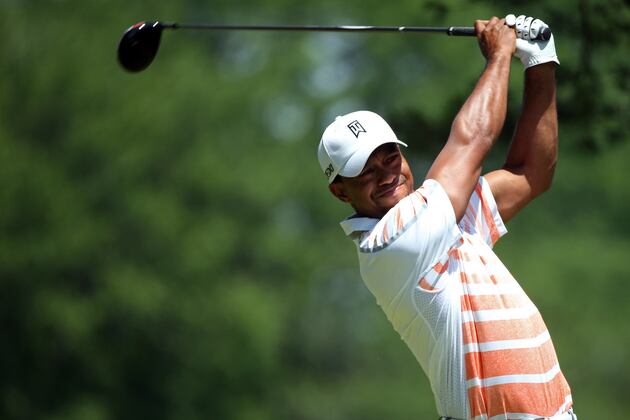 US Open 2013 Results: Grading Tiger Woods' Day 2 Performance at Merion