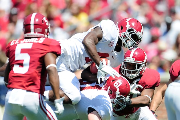 Comparing the Ohio State and Alabama RB Corps Top-to-Bottom