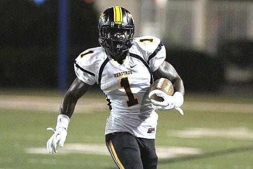 2014 College Football Recruits with Best Field Vision