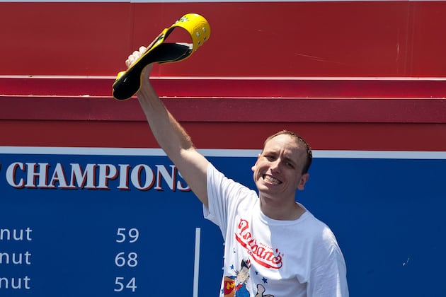 Nathan's Hot Dog Eating Contest 2013: Best Images from This Year's Contest