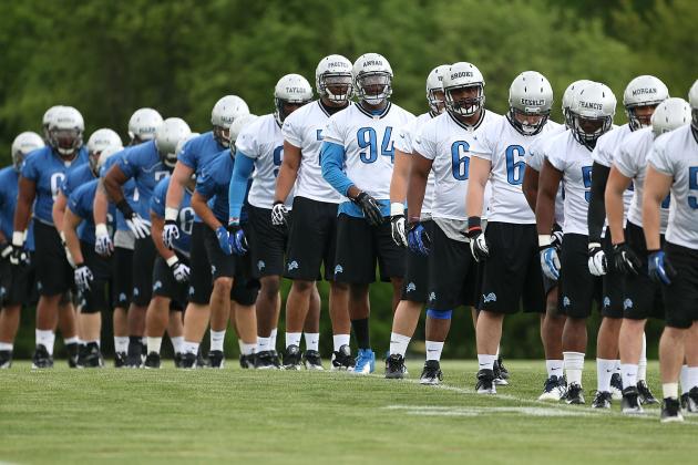 Projected Detroit Lions Final 53-Man Roster, Training Camp Edition