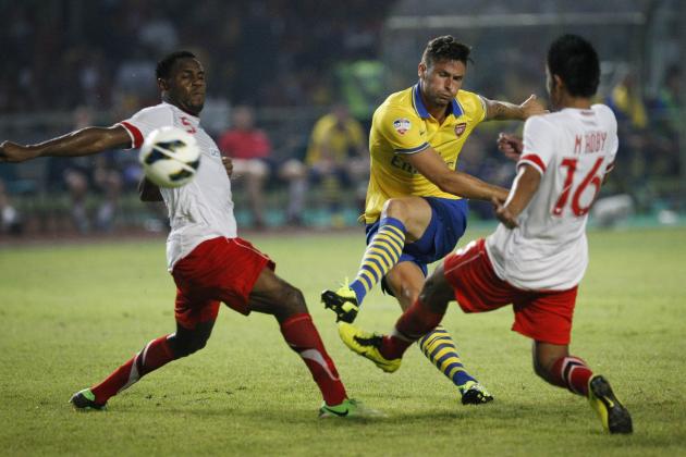 Arsenal FC: Best Pictures of the Gunners' Premier League Preseason Training