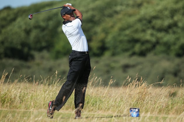 Tiger Woods at British Open 2013: Round 1 Performance Grades at Muirfield