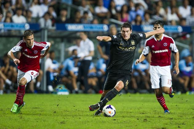 Manchester City Players to Watch vs. AC Milan in Friendly at Allianz Arena