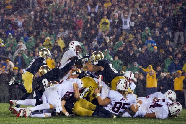 Notre Dame Football: Breaking Down the Vegas Odds on Each Irish Game