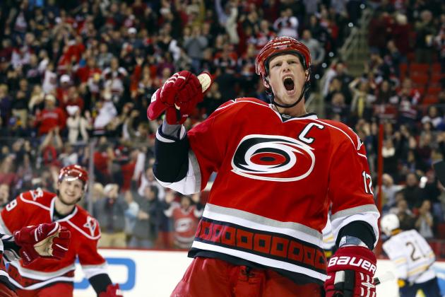Carolina Hurricanes' Complete Player-by-Player Scoring Projections for 2013-14