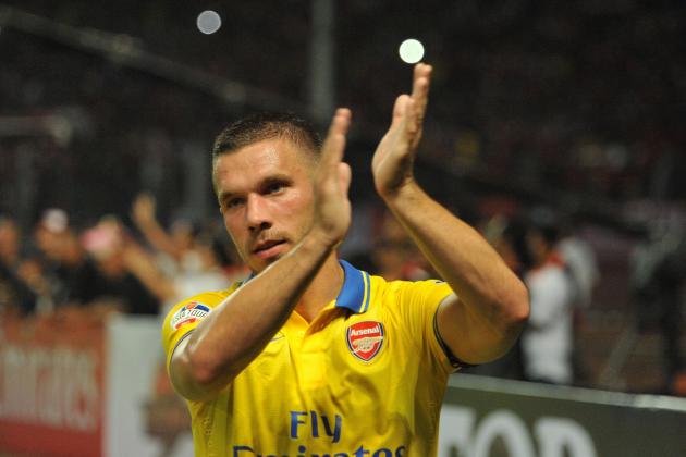 59. Lukas Podolski, Arsenal