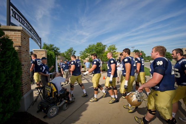 Notre Dame Football 2013 Team Program