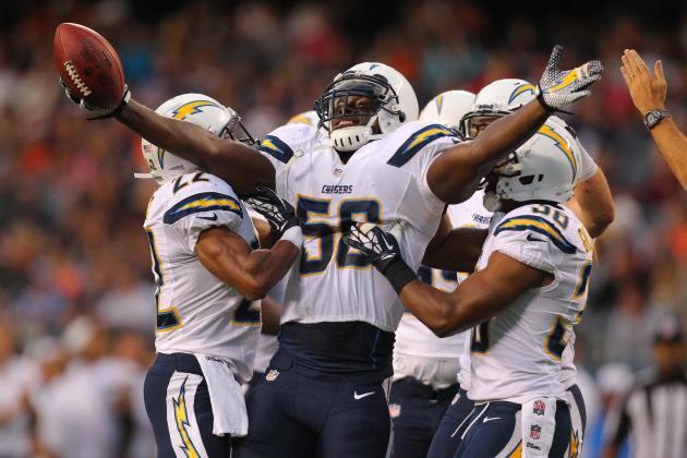 Full Stat Predictions for San Diego Chargers' Regular Season