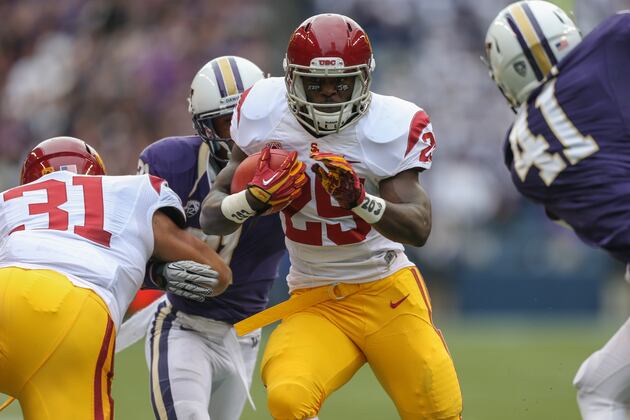 USC Football: 5 Predictions for Silas Redd in 2013