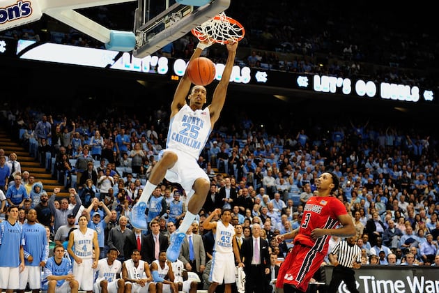 North Carolina Basketball: Predicting Tar Heels' Best Dunkers for 2013-14 Season