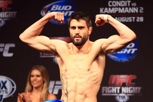 UFC Fight Night 27 Results: Power Ranking the Fights from Indianapolis
