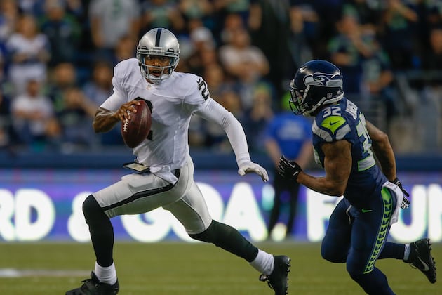 Terrelle Pryor Unable to End Raiders' Quarterback Controversy