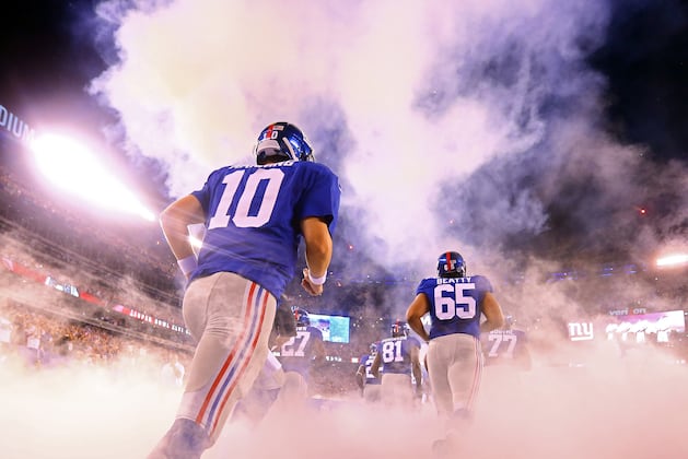 Full Week 1 Stat Predictions for New York Giants' Offense