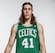 GREENBURGH, NY - AUGUST 06: Kelly Olynyk #41 of the Boston Celtics poses for a portrait during the 2013 NBA rookie photo shoot at the MSG Training Center on August 6, 2013 in Greenburgh, New York. NOTE TO USER: User expressly acknowledges and agrees tha