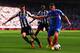 Mathieu Debuchy (left)