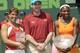 Jennifer Capriati and Serena Williams, pictured here at a tournament in 2003. Both won Grand Slam titles as teenagers.