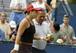 Jennifer Capriati with her father.