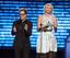 Actor Kevin Bacon with Maria Sharapova at 2013 Espy's awards.