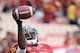 Agholor in warmups against Utah State.