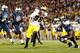 Devin Gardner had to run for his life Saturday vs. UConn.