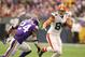 Jordan Cameron scored three times against the Vikings.