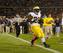 Fitz Toussaint had his breakout game of 2013 with 120 yards and two TDs.