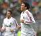 Milan's traditional white away kit is probably not the most flattering of things for Ronaldo to wear.