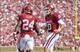 Clay (left) must get the run game going early.