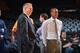 Ainge (left) and Rondo (right) still have a good chance of making the postseason.