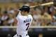 Joe Mauer has a lot of talent and beautiful hair.