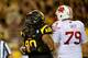 Arizona State defensive tackle Will Sutton against Wisconsin.