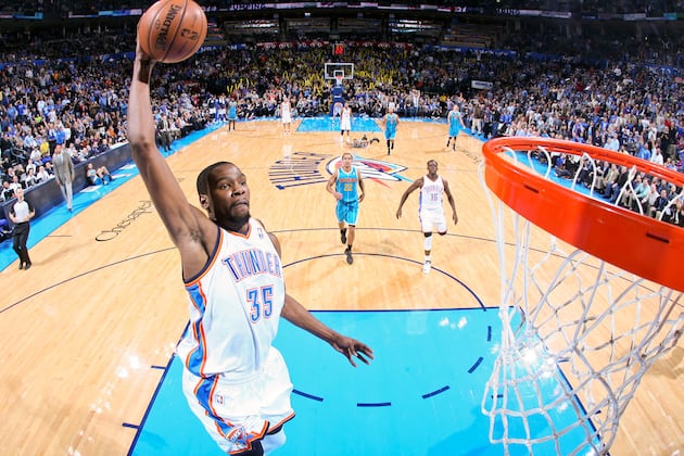25 Incredible Kevin Durant Highlights for OKC Thunder Star's 25th Birthday