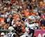 Oct 6, 2013; Cincinnati, OH, USA; New England Patriots quarterback Tom Brady (12) passes the ball against the Cincinnati Bengals at Paul Brown Stadium. Cincinnati defeated New England 13-6. Mandatory Credit: Mark Zerof-USA TODAY Sports