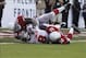 Dontay Moch (50) sacks Mike Glennon.