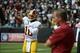 Robert Griffin III was wayward on a number of throws.