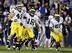 Desmond Morgan (No. 48) is climbing the defensive ranks.
