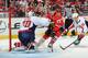 Braden Holtby turned in a pretty strong effort against the Blackhawks.