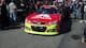 Jeff Gordon's car on the way to inspection.