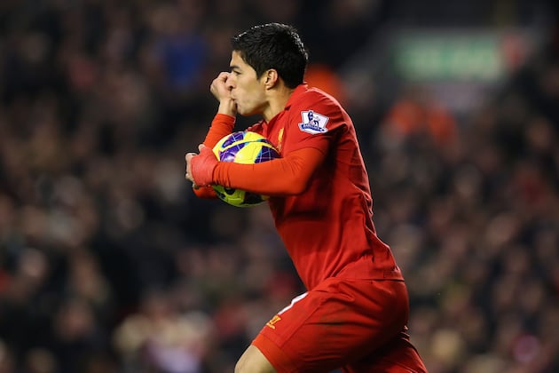 Luis Suarez's Top 5 Liverpool Goals