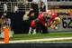 Anquan Boldin soars for a touchdown against the Rams.