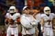 Major Applewhite relied heavily on Case McCoy despite achieving success with his talented running backs.
