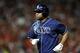 Young hit his 9th career postseason homer on Wednesday