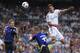 Rafael Varane is just one of a number of players that pose a significant aerial threat to Barcelona's aspirations.