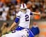 Oct 3, 2013; Cleveland, OH, USA; Buffalo Bills kicker Dan Carpenter (2) kicks a fuel goal during the first quarter against the Cleveland Browns at FirstEnergy Stadium. Mandatory Credit: Andrew Weber-USA TODAY Sports