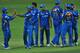 Just champion: Mumbai celebrate their win over the Royals in the final of the 2013 ICC Champions League T20