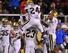 UCLA CB Anthony Jefferson celebrates a pick against Utah